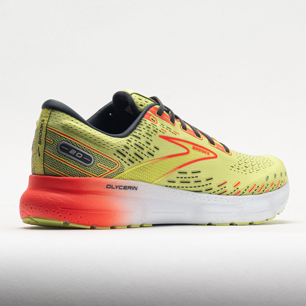 Brooks Glycerin 20 Men's Lime/Red/Ebony