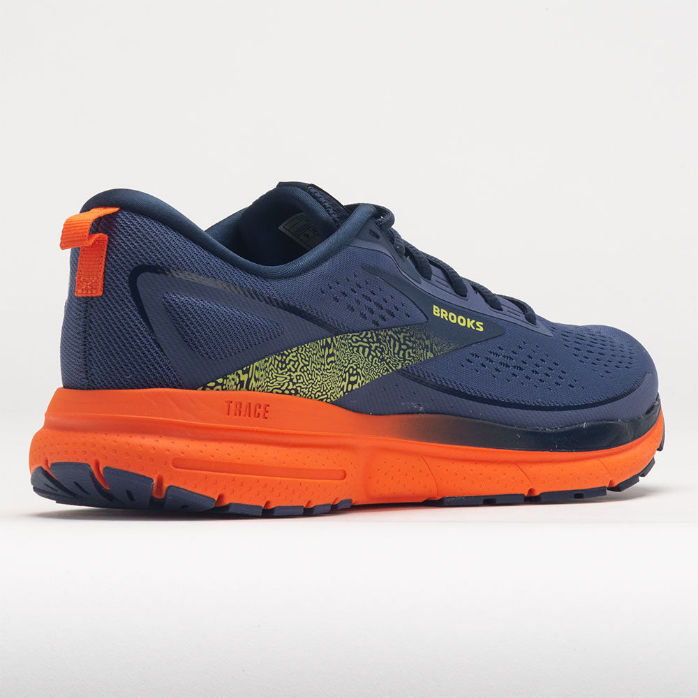 Brooks Trace 3 Men's Iris/Red Orange/Sulphur