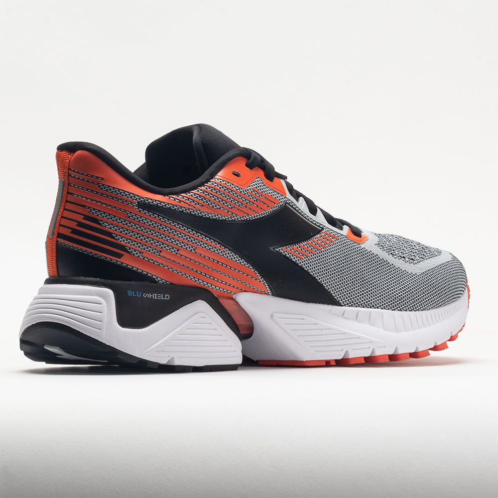 Diadora Mythos Blushield Vigore Men's Silver/Black/Mandarin
