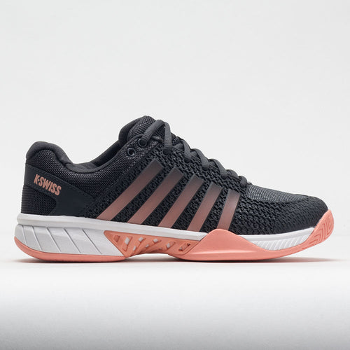 K-Swiss Express Light Pickleball Women's  Asphalt/Steel Gray/Peach