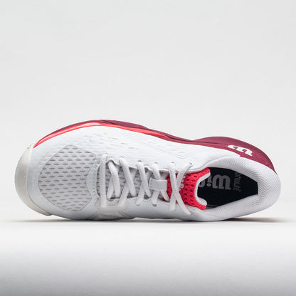 Wilson Rush Pro Ace Junior  White/Beet Red/Diva Pink