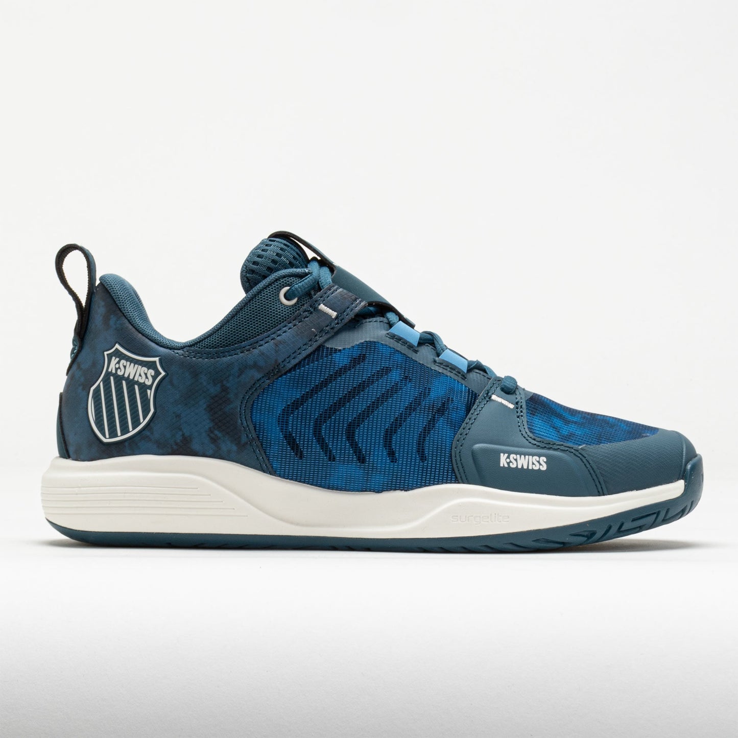 K-Swiss Ultrashot Team Men's  Indian Teal/Star White/Aqua Splash