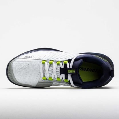 K-Swiss Ultrashot 3 Clay Men's  White/Peacoat/Lime Green
