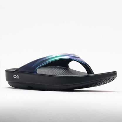 OOFOS OOlala Luxe Women's  Black/Atlantis