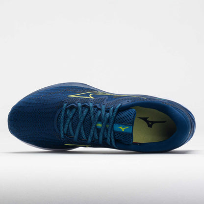 Mizuno Wave Rider 27 Men's  Navy Peony/Sharp Green