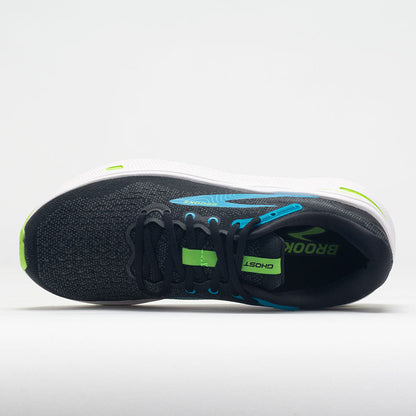 Brooks Ghost Max Men's  Black/Atomic Blue/Jasmine