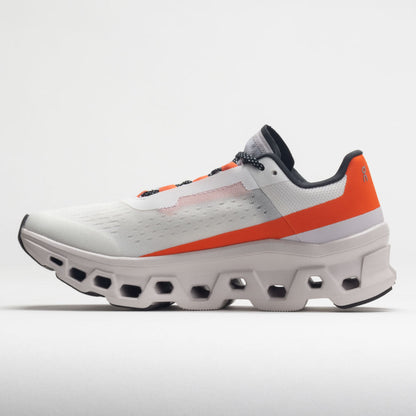 On Cloudmonster Women's  Undyed White/Flame