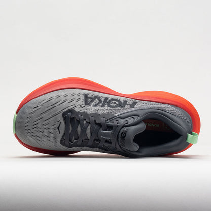 HOKA Bondi 8 Men's  Castlerock/Flame