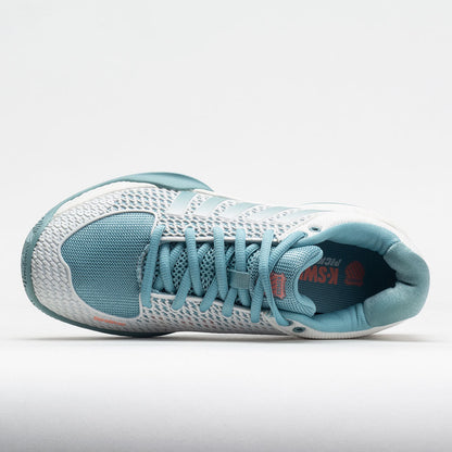 K-Swiss Express Light Pickleball Women's  Blanc de Blanc/Nile Blue/Dess