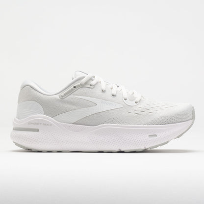 Brooks Ghost Max Men's  White/Oyster/Metallic Silver