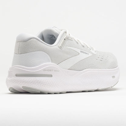 Brooks Ghost Max Men's  White/Oyster/Metallic Silver